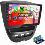 10, 1  pour toyota aygo citroen c1 peugeot 107 android 15 autoradio gps wifi rds 1 + 32g