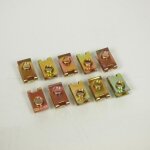 10 agrafe de carrosserie car�nage m6x1. 0 pour vis �6mm plastique