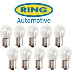 10 ampoules ba15s 12v 21w r382