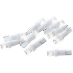 10 ampoules led t5 wedge 12v blanc int�rieur voiture tableau de bord 1. 2w