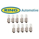 10 ampoules t4w - 12v - ba9s - temoin