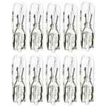 10 ampoules t5 - 12v 1. 2w w2x4. 6d - wedge base - clignotant et tableau de bord