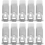 10 clips � ressort pour spots encastr�s pinces de fixation universelles pour plafonniers et panneaux ...