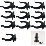 10 crochets en pvc pour plinthes de cuisine ? clips universels pour pieds et plinthes ? montage � ressort ...