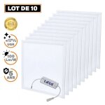 Europalamp - 10 dalles led premium ultra slim 600x600 40w blanc neutre 4000k