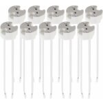 10 douilles gu5. 3 - douille gu5. 3 ou mr16 - support avec câble 12v - pour spots halogènes à led et ... 10 douilles gu5. 3 - douille gu5. 3 ou mr16 - support avec câble 12v - pour spots halogènes à led et ...