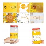 10 �tiquettes autocollantes pour pots de miel
