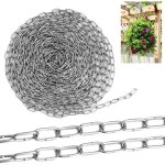 10 m chaine acier inoxydable 304, cha�ne acier galvanis�, chaine acier inoxydable bricolage, 1, 5 mm ...
