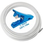 10 m�tres de tube de diam�tre 1 / 4  / 6. 3mm, universel avec tuyau d'alimentation d'eau pour r�frig�rateur ...
