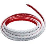 (10 mm, blanc) bande adh�sive d�corative en pvc de 5 m�tres, bordure de papier peint pour carrelage, ...