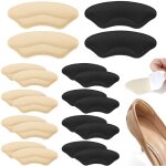 10 paires coussinet de talon chaussure, protection autocollante pour talon de chaussure, coussinet de ...