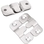 (10 paires) crochets pour cadres photo, connecteurs pour meubles, supports de montage encastr�s, crochets ...