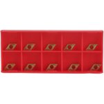 10 pastilles carbure cnc dcmt070204 - hm ybc251 (revtement or) - pour tournage haute prcision - livres ...