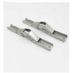 10 pcs en acier inoxydable 90 degr�s pliant �tag�re charni�re support cach� support de table charni�re ...