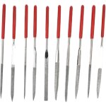 10 pcs assortis mini limes � aiguille diamant en tige de 2x100mm, ensemble de fichiers polyvalentes diamant ...