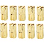 10 pcs charni�res cylindriques en laiton, cach� charni�re invisible tonneau pour diy porte en bois armoire ...