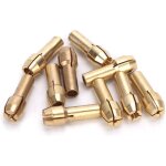 10 pcs mandrins en laiton, 0. 5 - 3. 2 mm mini laiton pince de serrage mandrin, mandrin perceuse set ...