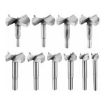 Parkside - 10 pcs meche bois 15 - 60mm fraise bois carbure foret bois meche a faconner meche a fraiser ...