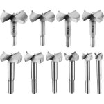 10 pcs meche bois 15 - 60mm fraise bois carbure foret bois meche a faconner meche a fraiser bois fraise ...