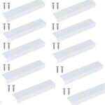 10 pcs poign�e cuisine invisible 150mm, poign�e meuble cuisine invisible, poign�e blanche pour meuble ...