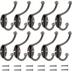 10 pcs r�tro crochet pat�re porte manteau mural vintage crochet de porte m�tal pour salle de bain cuisine ...