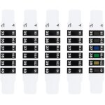 10 pcs thermomtre frontal thermomtre frontal bande bande thermomtre bandes de thermomtre frontal ...