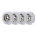10 pcs u nylon en plastique int�gr� 608 roulements � billes de gorge 8 30 10mm poulie de guidage, de