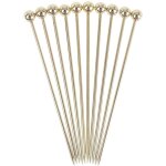 10 pics d�coration ball - plaqu� or