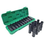 10 pièces 1 / 2 jeu de douilles 10mm à 24mm vis hexagonale interface clé électrique perceuse pneumatique ... 10 pièces 1 / 2 jeu de douilles 10mm à 24mm vis hexagonale interface clé électrique perceuse pneumatique ...