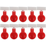 10 pi�ces abreuvoirs � bec pour volailles, remplissage automatique anti - fuite, bol � boire pour pigeons, ...