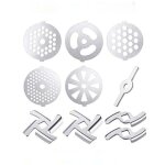 10 pi�ces accessoires pour hachoir � viande hachoir � viande alimentaire hachoir � viande manuel pi�ces ...
