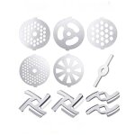 10 pi�ces accessoires pour hachoir � viande hachoir � viande alimentaire hachoir � viande manuel pi�ces ...