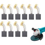 10 pi�ces balais de charbon, 153 13. 5mm x 6. 5mm x 18mm remplacement charbon balai pour moteur �lectrique, ...