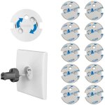 10 pi�ces cache prise b�b� fran�ais - r�volutionnaire protections �lectrique m�canisme tournant pour ...