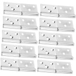10 pi�ces charni�res amovibles acier inoxydable paumelles d�montables pour portes int�rieures et ext�rieures ...