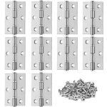 10 pi�ces charniere porte, charniere inox, charni�re invisible, porte placard / petites portes / tiroirs ...