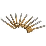 10 pièces double cut carbure burr set, fraise rotative fraise à gravure gravure meuleuse Électrique accessoire ... 10 pièces double cut carbure burr set, fraise rotative fraise à gravure gravure meuleuse Électrique accessoire ...