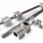 10 pices / ensemble d' optique linaire od12mm 400 mm + sige de roulement scs12uu support sk12 12