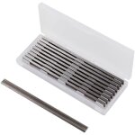 10 pi�ces fer de rabot 82mm hss lames de raboteuse fers r�versibles carbure ensemble de rabot electrique ...