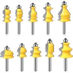 10 pices fraise defonceuse 8 mm fraise bois fraises  rainurer carbide router bits fraise  menuiserie ...