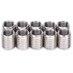 10 pi�ces ins�rer �crou filetage manchon de r�paration douille filet�e vis r�duisant l'outil de conversion ...