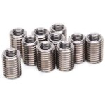 Gistuch - 10 pièces inserts de filetage, écrou réducteur manchon de réparation en acier inoxydable m8 ... Gistuch - 10 pièces inserts de filetage, écrou réducteur manchon de réparation en acier inoxydable m8 ...