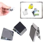 10 pi�ces pince aimant�e, clips pince en aimant m�tal pinces aimant frigo clips magn�tiques pince aimant ...