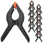 10 pi�ces pinces � ressort en plastique, 6 pouces force additionnelle clips de travail � toute �preuve ...