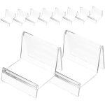 10 pi�ces pr�sentoirs de portefeuille transparents support de cartes de