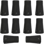 10 pices protecteur en caoutchouc embouts, embout baton de marche - protecteurs pour asphalte tampon ...