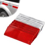 10 pices rflchissants plaque d'avertissement, catadioptres rectangulaires, catadioptres de scurit, ...