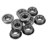 10 pi�ces roulement � billes blind� � bride mf63zz 3x6x2 5mm pour applications industrielles