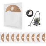 10 pi�ces sacs � poussi�re pour karcher nt 22 / 1 sacs � poussi�re de rechange aspirateur accessoires ...