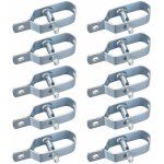 10 pi�ces tendeur grillage, tendeur de cl�ture, tendeurs � fil barbel�, kit de connecteurs tendeur de ...